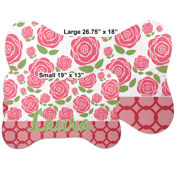Roses Bone Shaped Mat Comparison