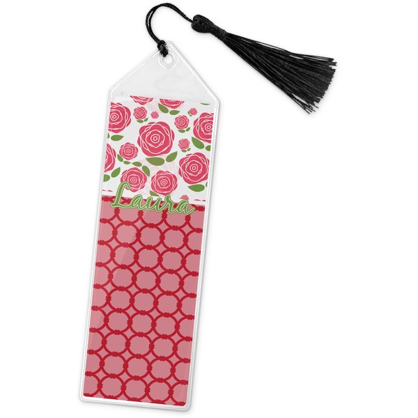 Custom Roses Book Mark w/Tassel (Personalized)