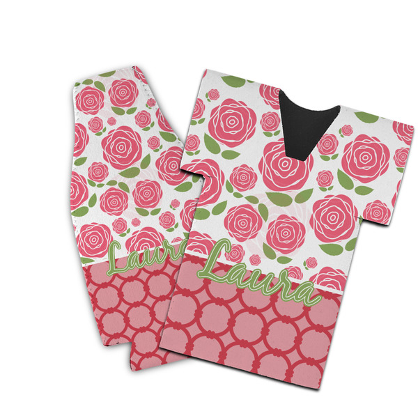 Custom Roses Bottle Cooler (Personalized)