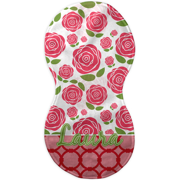 Roses Burp Peanut Shaped Flat