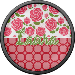 Roses Cabinet Knob (Black) (Personalized)