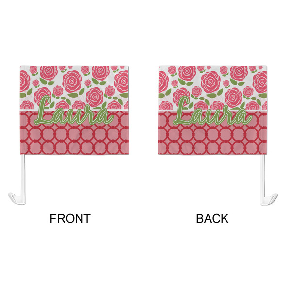 Roses Car Flag - Large - APPROVAL