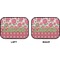 Roses Car Floor Mats (Back Seat) (Approval)