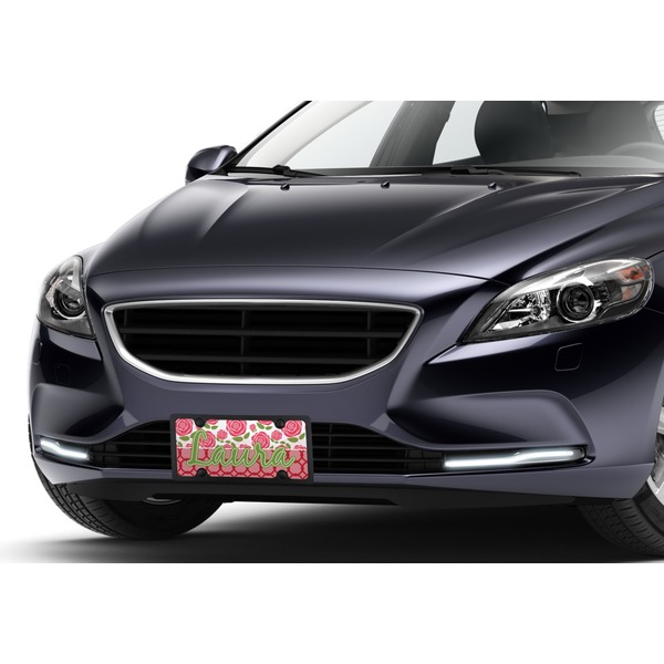 Roses Car License Plate Lifestyle