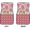 Roses Car Mat Front - Approval