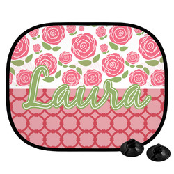 Roses Car Side Window Sun Shade (Personalized)