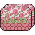 Roses Car Floor Mats (Back Seat) (Personalized)