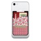 Roses Cell Phone Credit Card Holder w/ Phone