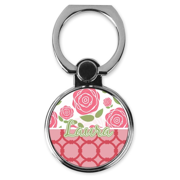 Custom Roses Cell Phone Ring Stand & Holder (Personalized)