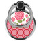 Roses Cell Phone Ring Stand & Holder - Front (Collapsed)
