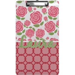 Roses Clipboard (Legal Size) (Personalized)