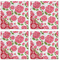 Roses Cloth Napkins - Personalized Lunch (APPROVAL) Set of 4