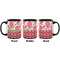 Roses Coffee Mug - 11 oz - Black APPROVAL