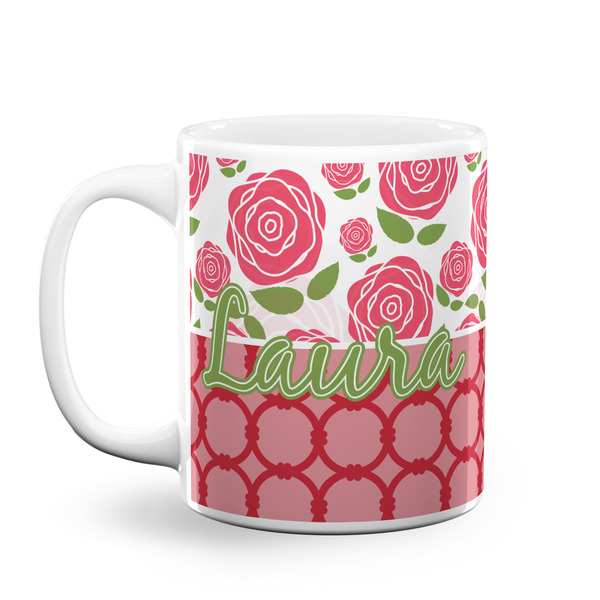 Custom Roses Coffee Mug (Personalized)