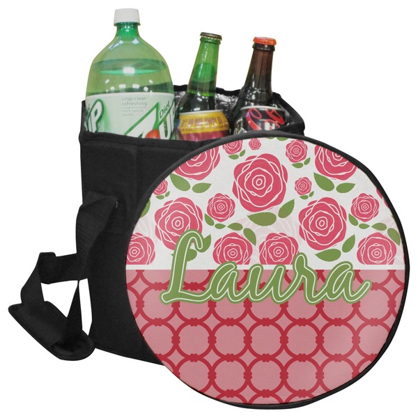 Custom Roses Collapsible Cooler & Seat (Personalized)