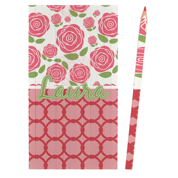 Roses Colored Pencils - Front View