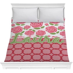 Roses Comforter - Full / Queen (Personalized)
