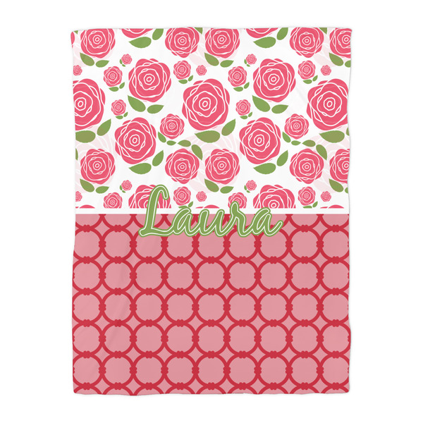 Roses Comforter - Twin - Front