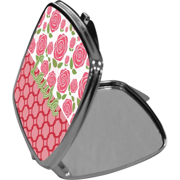 Roses Compact Mirror (Side View)