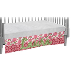 Roses Crib Skirt (Personalized)