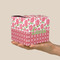 Roses Cube Favor Gift Box - On Hand - Scale View