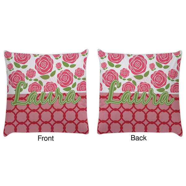 Roses Decorative Pillow Case - Approval