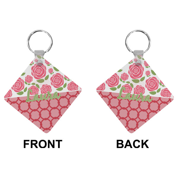 Roses Diamond Keychain (Front + Back)