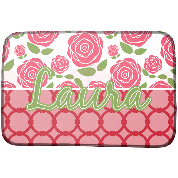 Custom Roses Dish Drying Mat (Personalized)
