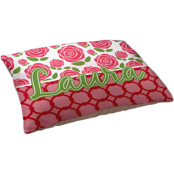 Roses Dog Bed - Large