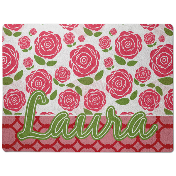 Roses Dog Food Mat - Medium without bowls