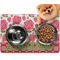 Roses Dog Food Mat - Small LIFESTYLE