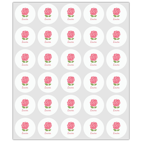 Roses Drink Topper - XSmall - Set of 30