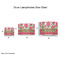 Roses Drum Lampshades - Sizing Chart