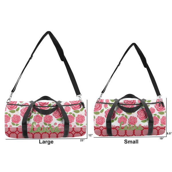 Roses Duffle Bag Small and Large