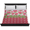 Roses Duvet Cover - King - On Bed - No Prop
