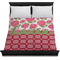 Roses Duvet Cover - Queen - On Bed - No Prop