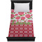 Roses Duvet Cover - Twin - On Bed - No Prop