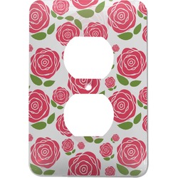 Roses Electric Outlet Plate