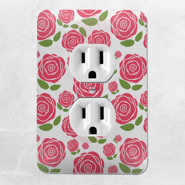 Roses Electric Outlet Plate - LIFESTYLE