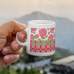 Roses Single Shot Espresso Cup - Single (Personalized)