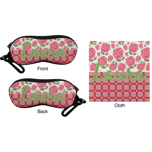 Roses Eyeglass Case & Cloth (Approval)