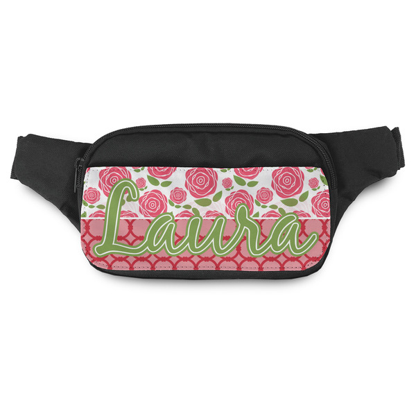 Custom Roses Fanny Pack - Modern Style (Personalized)
