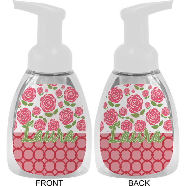 Roses Foam Soap Bottle Approval - White