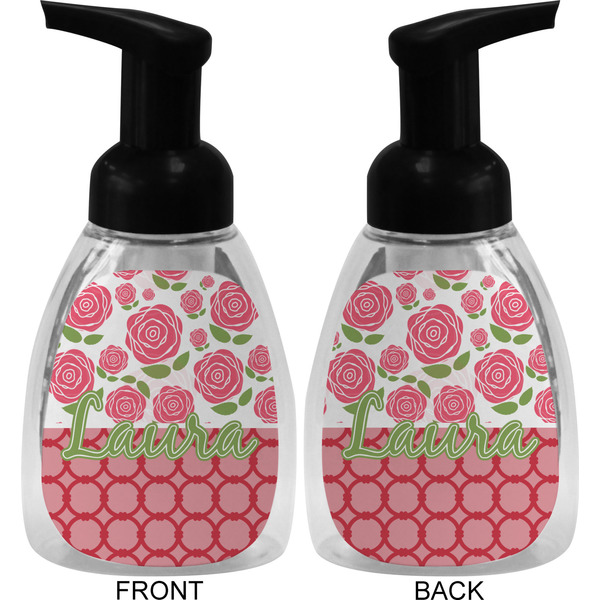Roses Foam Soap Bottle (Front & Back)