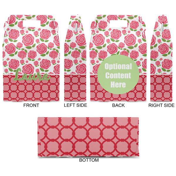Roses Gable Favor Box - Approval
