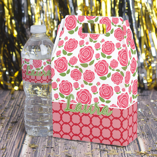 Roses Gable Favor Box - In Context