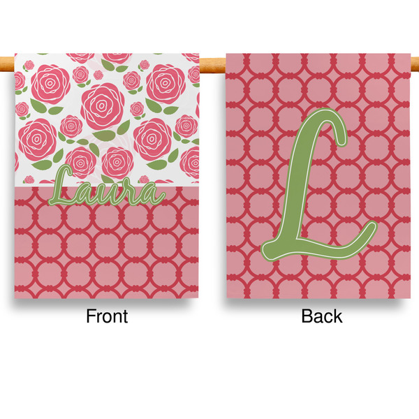 Roses Garden Flags - Large - Double Sided - APPROVAL