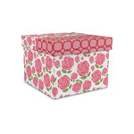 Roses Gift Box with Lid - Canvas Wrapped - Small (Personalized)