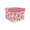 Roses Gift Boxes with Lid - Canvas Wrapped - Small - Front/Main