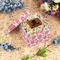 Roses Gift Boxes with Lid - Canvas Wrapped - Small - In Context